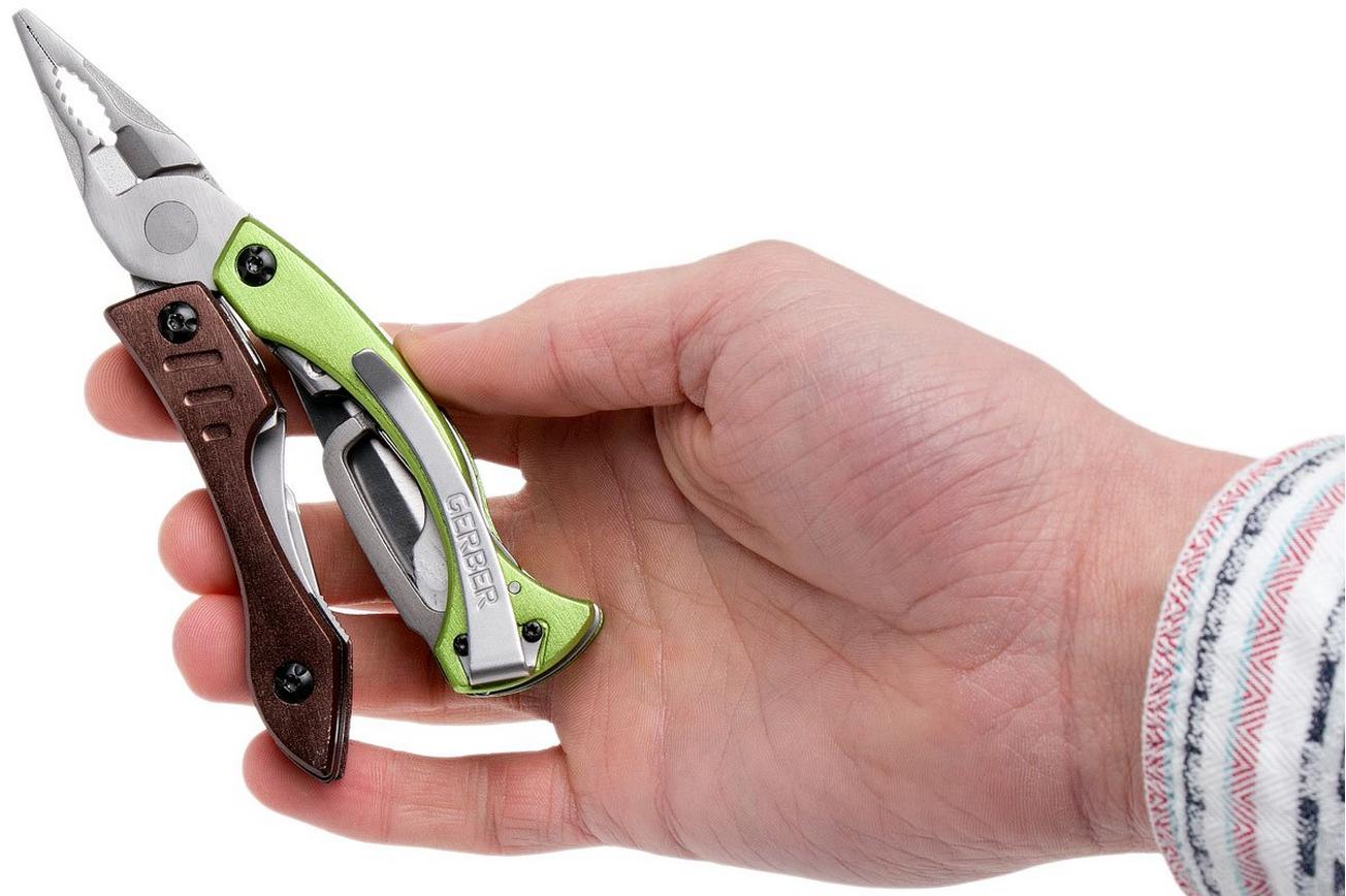 Gerber Crucial multitool groen in blister. 31-000238