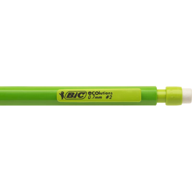 Portemine jetable Matic Ecolutions Bic pointe 0,7 mm HB vert