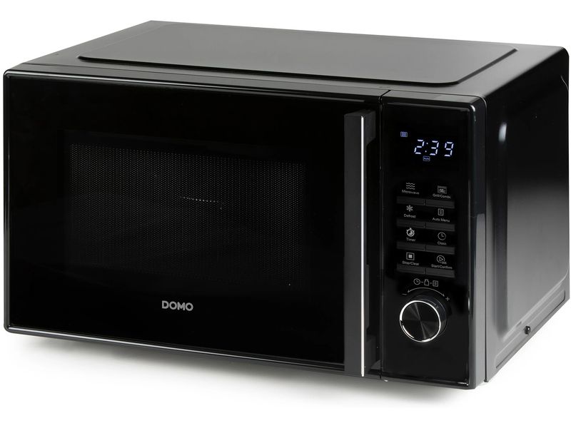 Domo Mikrowelle mit Grill DO22501G Schwarz Mikrowelle mit LED-Anzeige