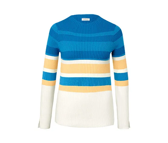 Gerippter Pullover