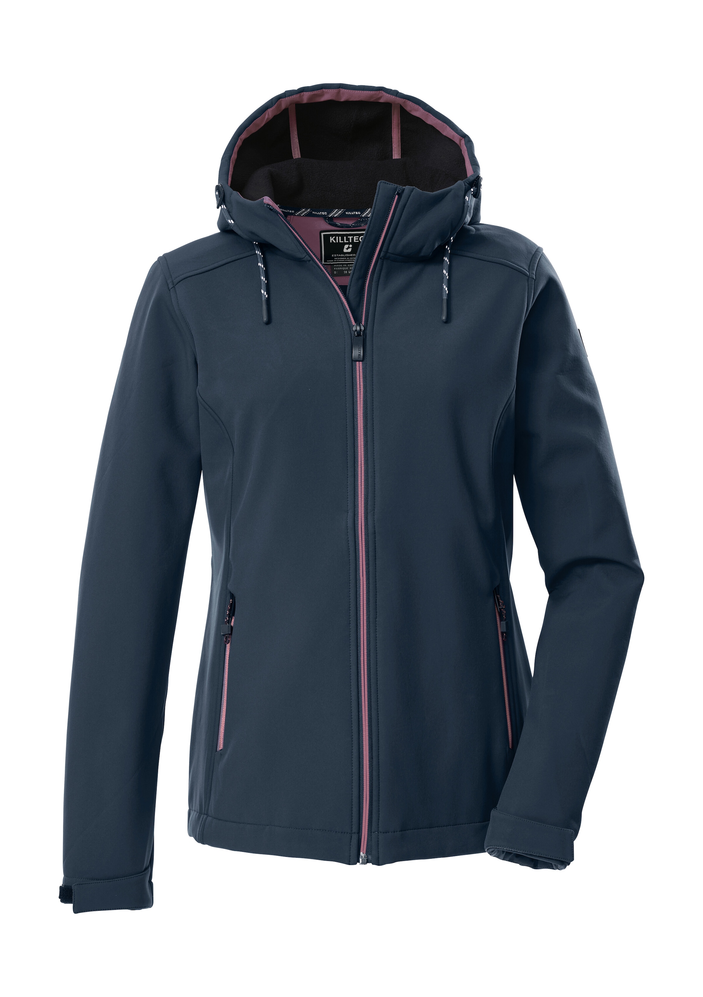 Killtec Softshelljacke »KOW 8 WMN SFTSHLL JCKT« Damen Softshelljacke: wasser- und windabweisend, atmungsaktiv