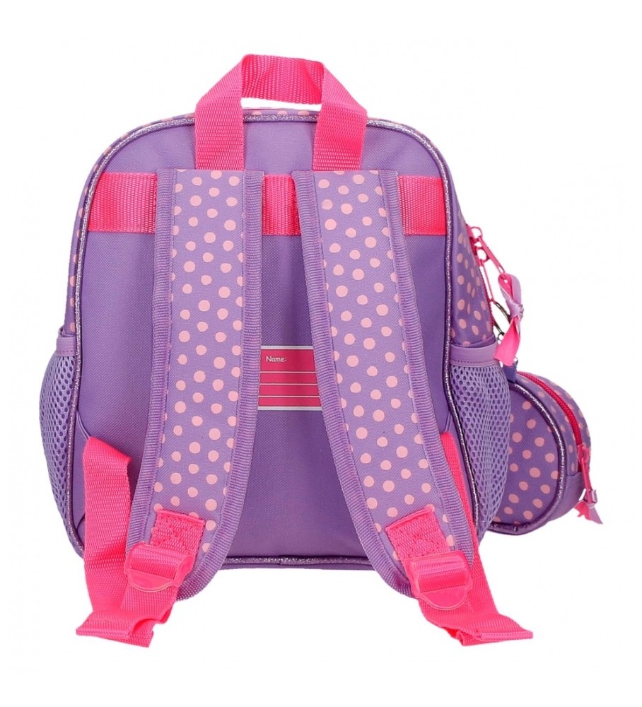 Mochila Disney Guardera Minnie hoje é meu dia 25 cm lilás