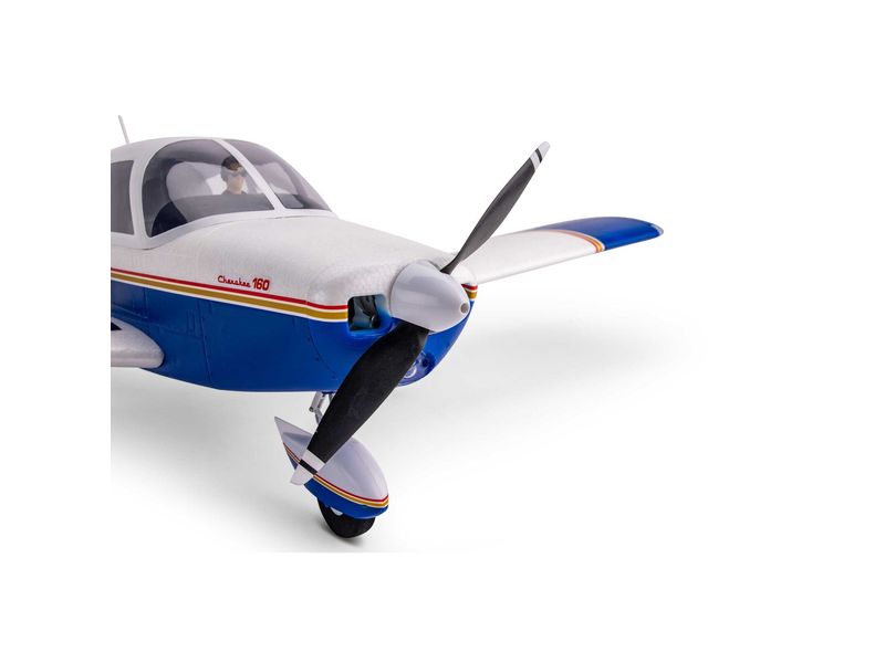 E-flite Motorflugzeug PA-28 Cherokee 1300 mm AS3X & SAFE, B Piper Cherokee Tiefdecker Scale-Flugmodell mit Spektrum Technik