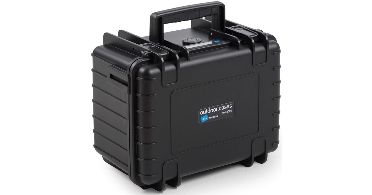 B&Woutdoor.case type 2000 koffer  (Zwart)