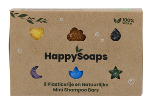 HappySoaps Mini Shampoo Bars 6ST