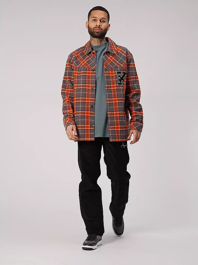 KARL KANI Overshirt  orange