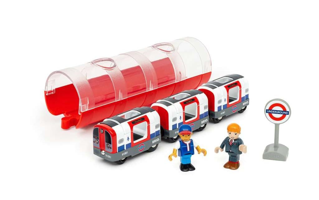 BRIO World London Underground TrainsU-Bahn mit Licht und Sound