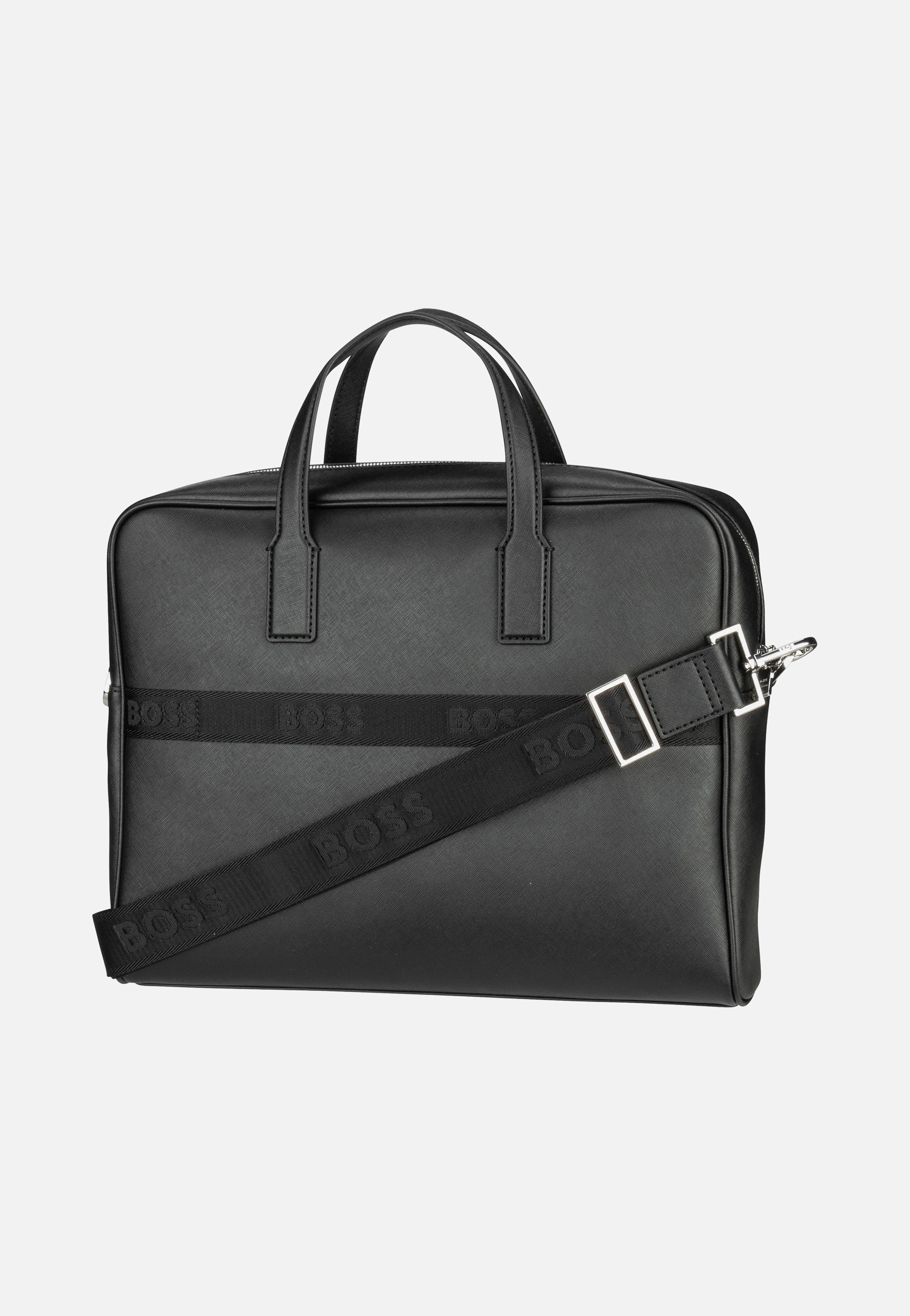 Zair Small Document Case Black - Aktentasche