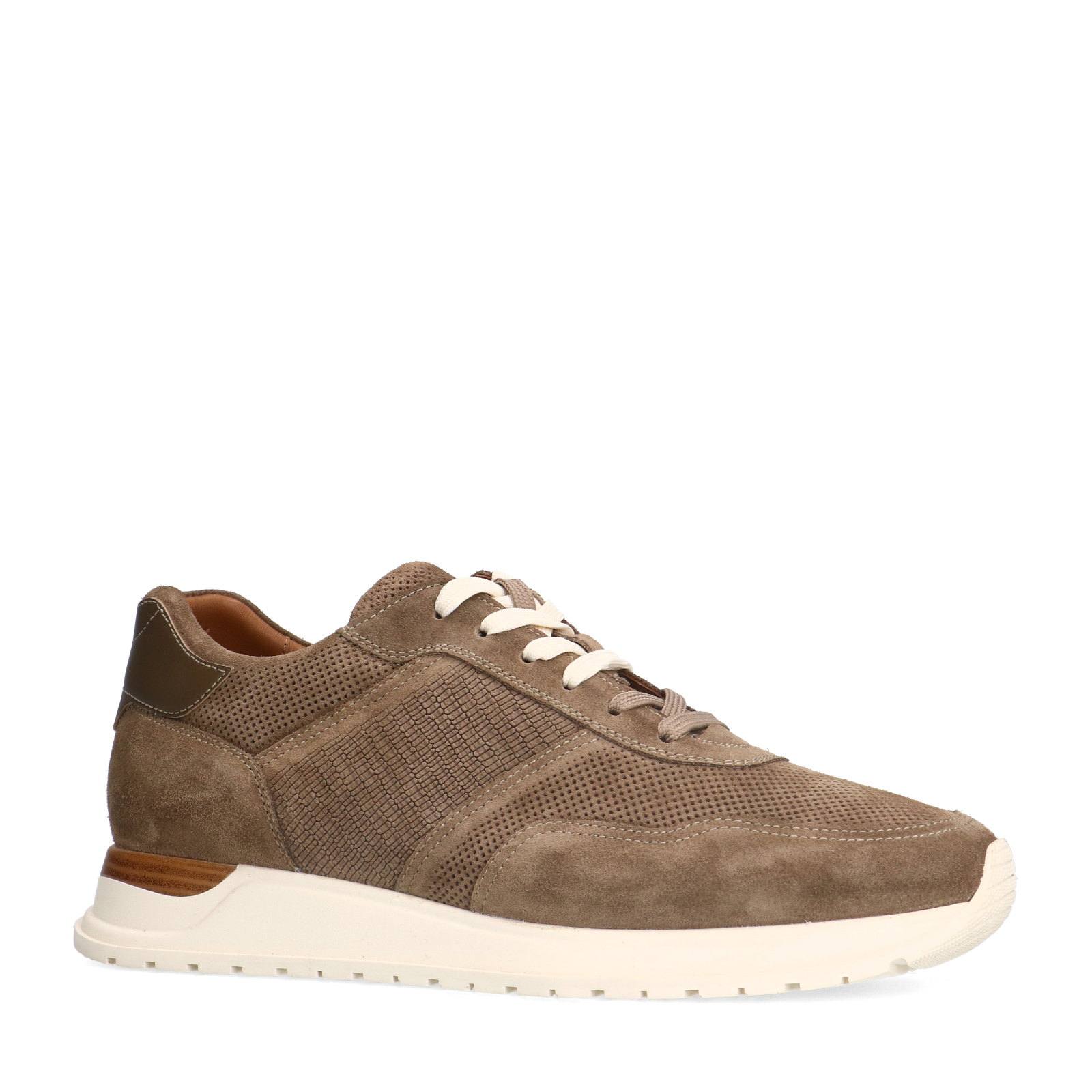 Taupe suède sneakers