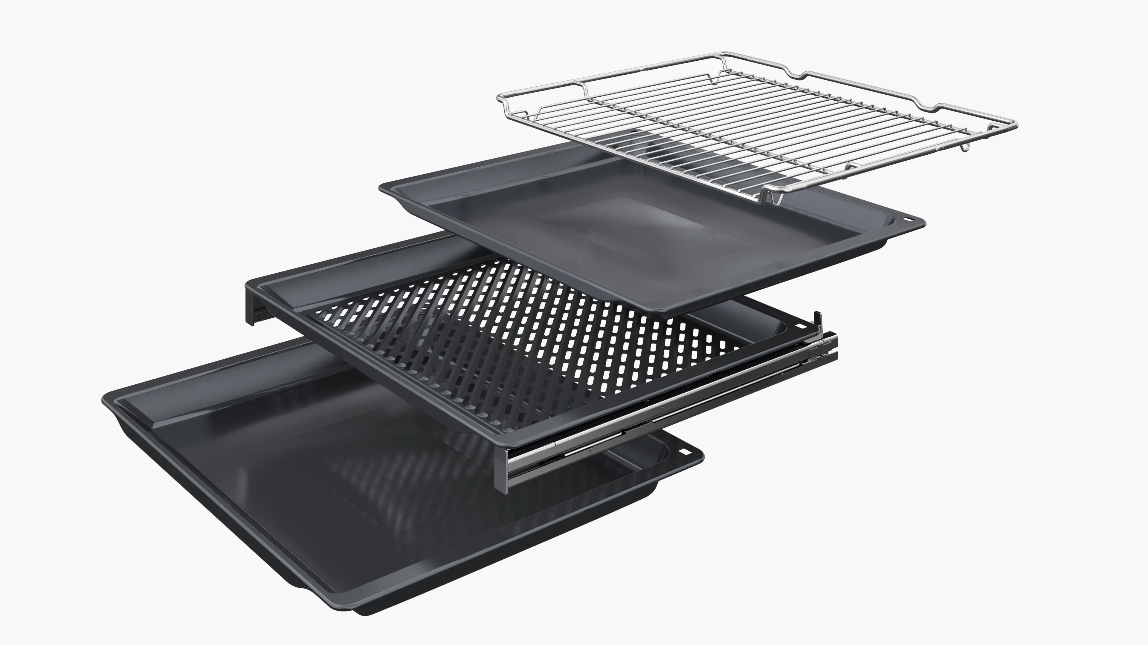 Serie 8 Bakoven 60 x 60 cm Zwart