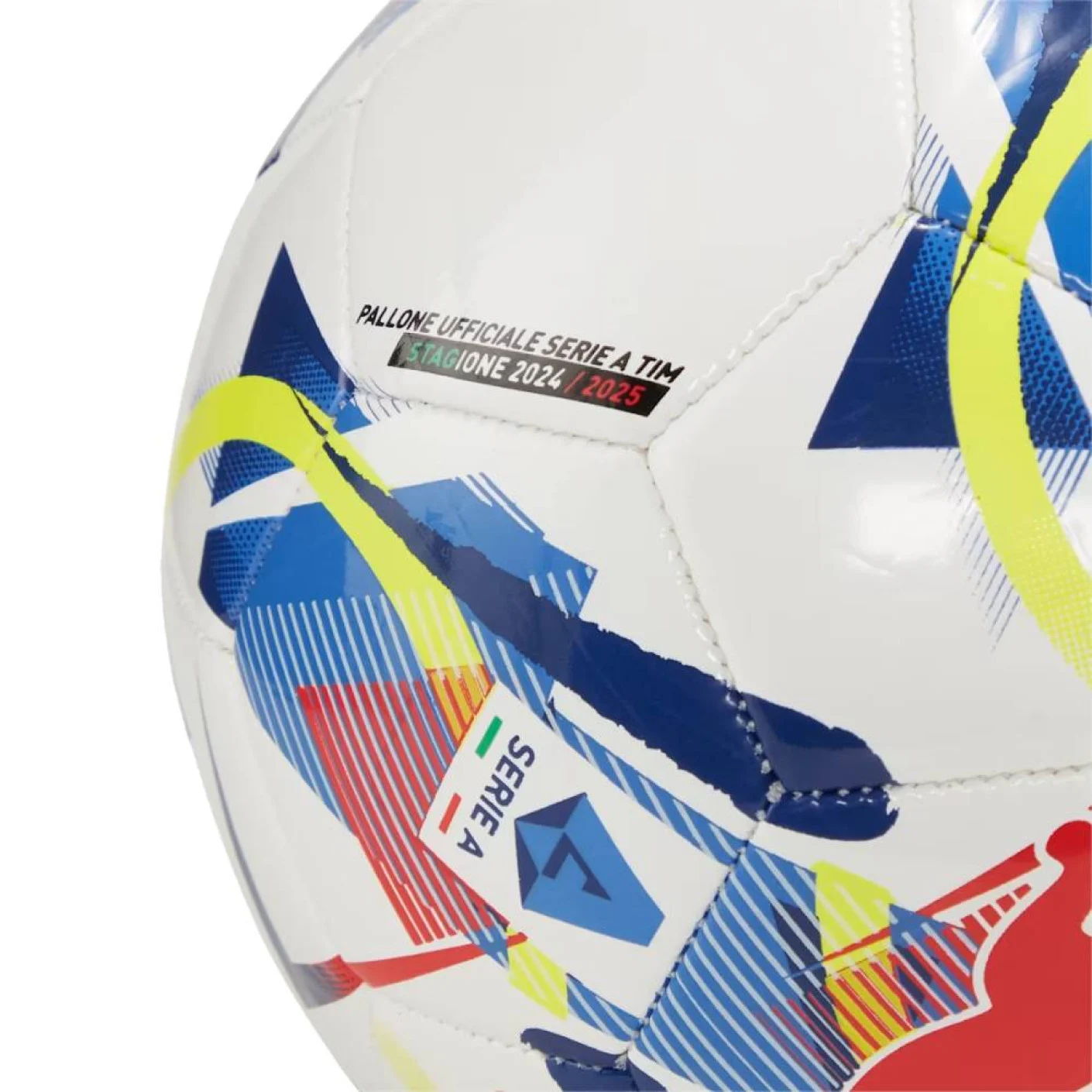 PUMA Orbita Serie A MS Mini Voetbal Maat 1 Wit Blauw Geel