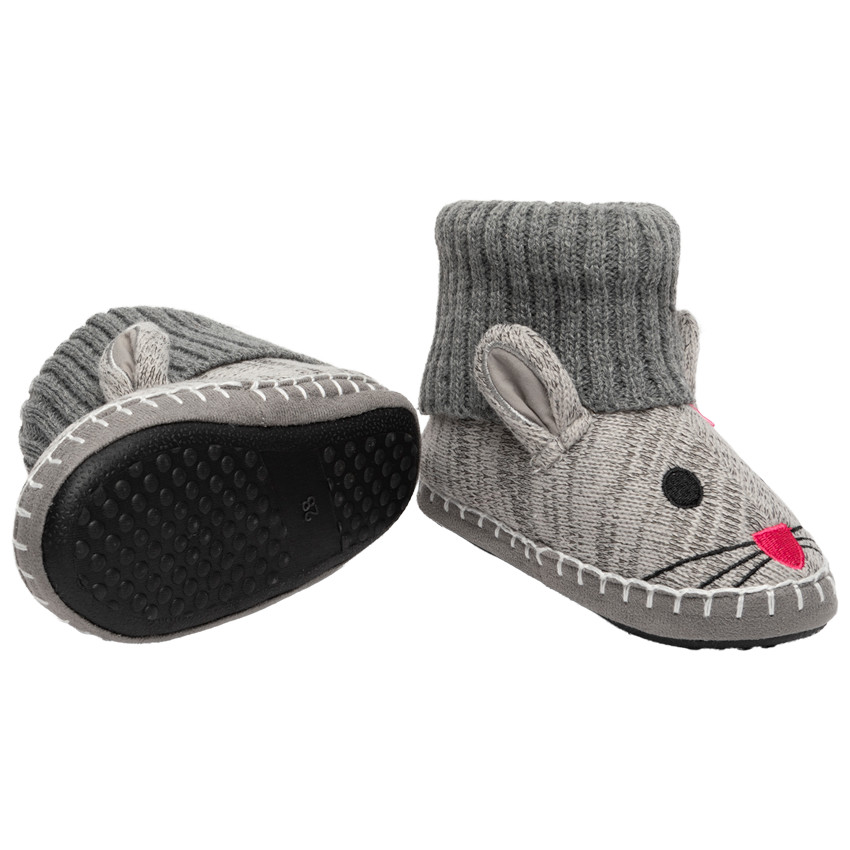 Chaussons souris pour fille