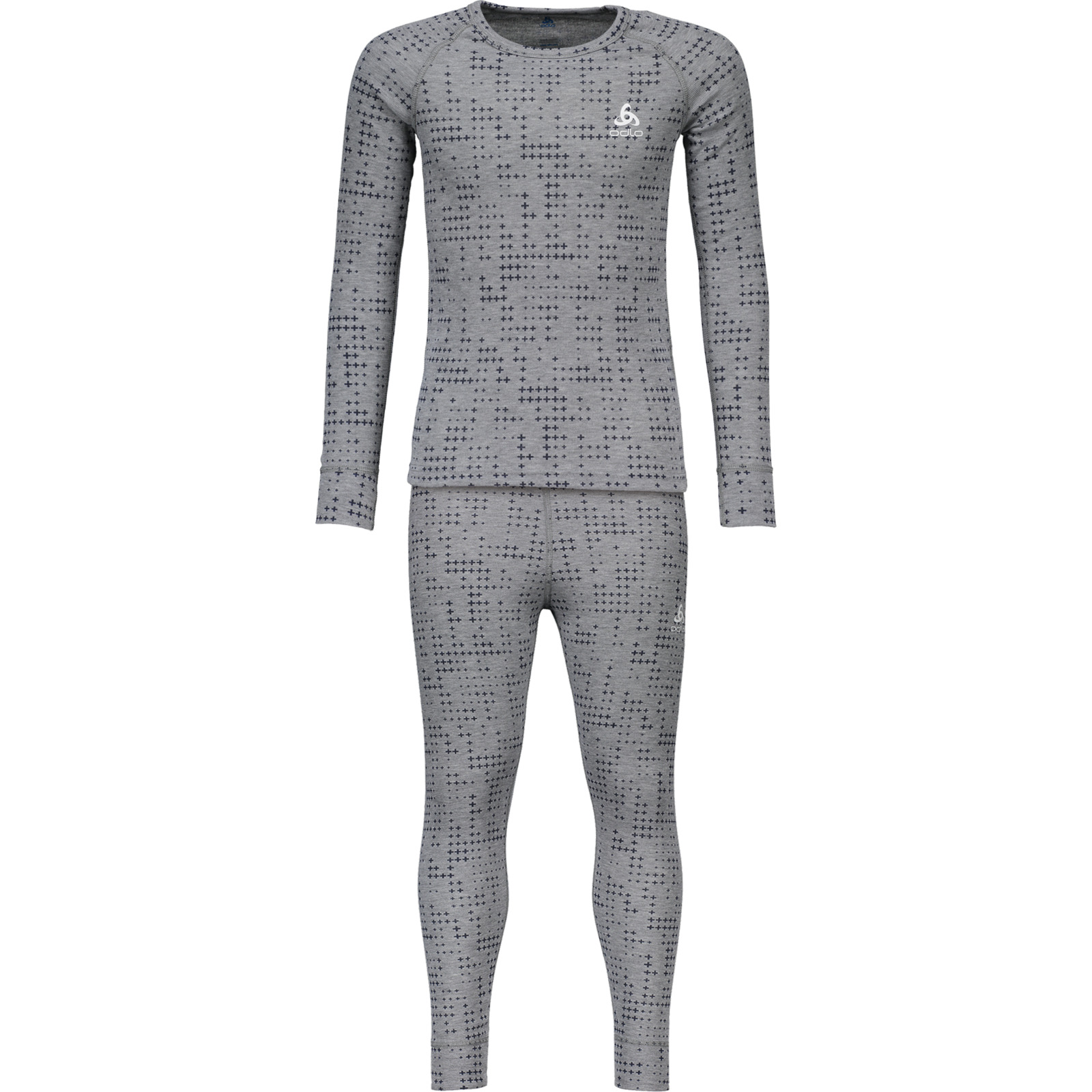 Odlo Kinder-Thermounterwäsche-Set Active Warm grau, 116