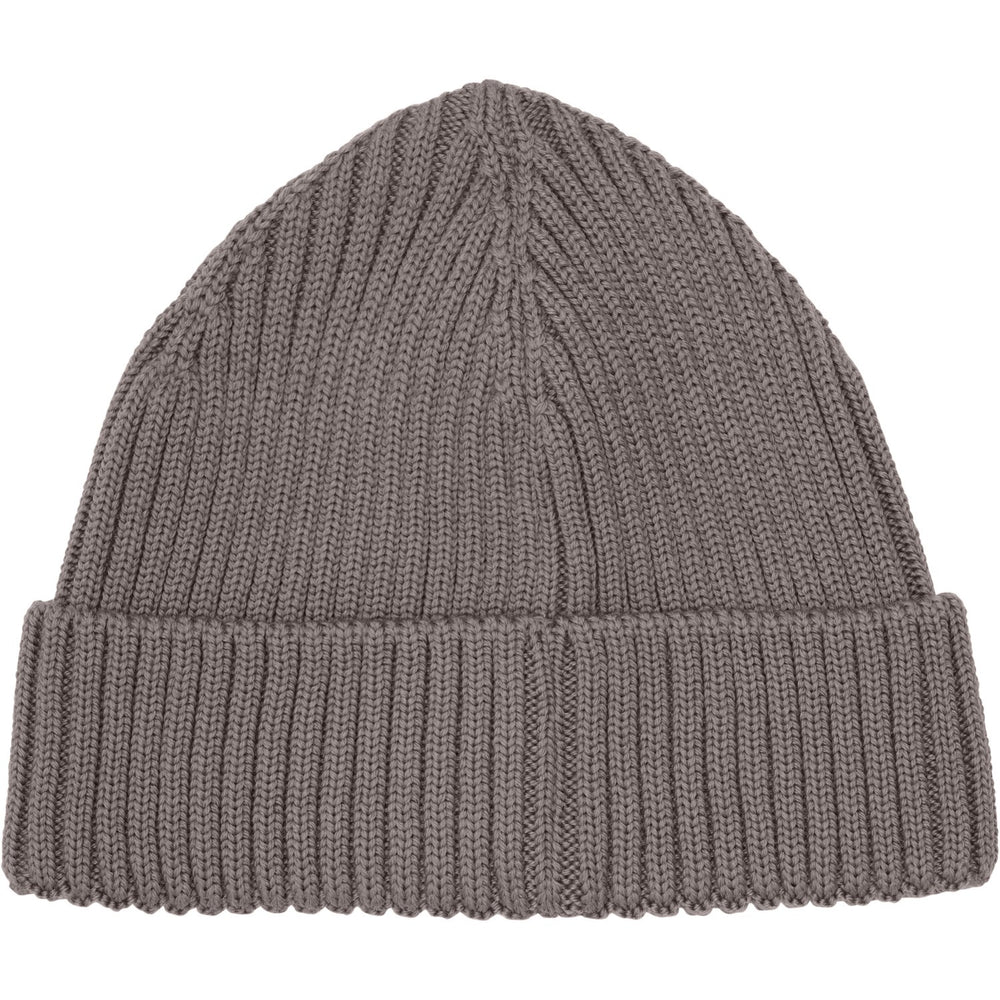 Køb Huttelihut Brown Melange Beanie Uld Strik