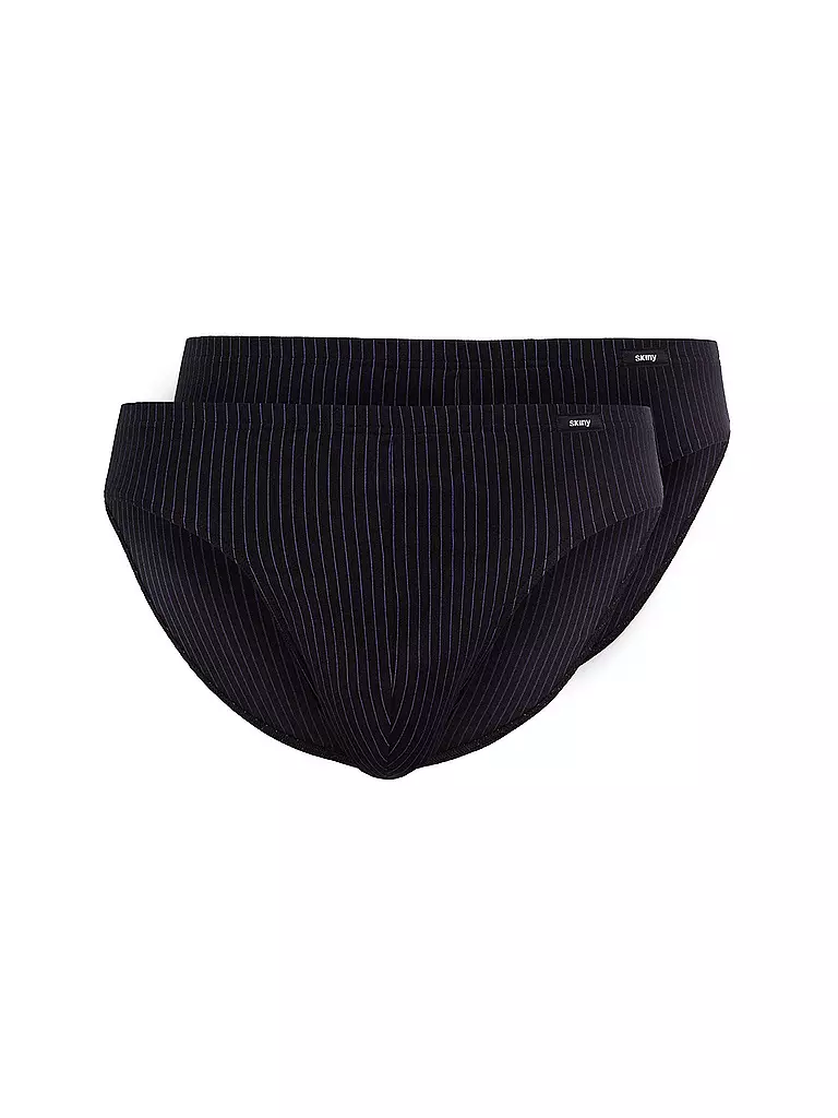 SKINY Brasil Slip 2er Pkg ( Shadow Stripe ) schwarz