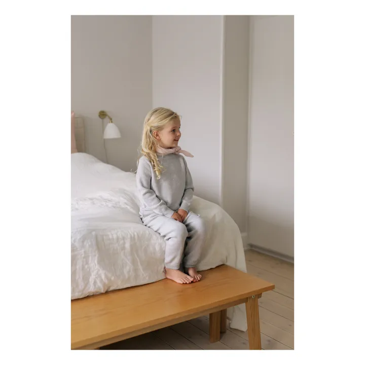 Holmm Sweat Coton Cachemire Roger | Gris