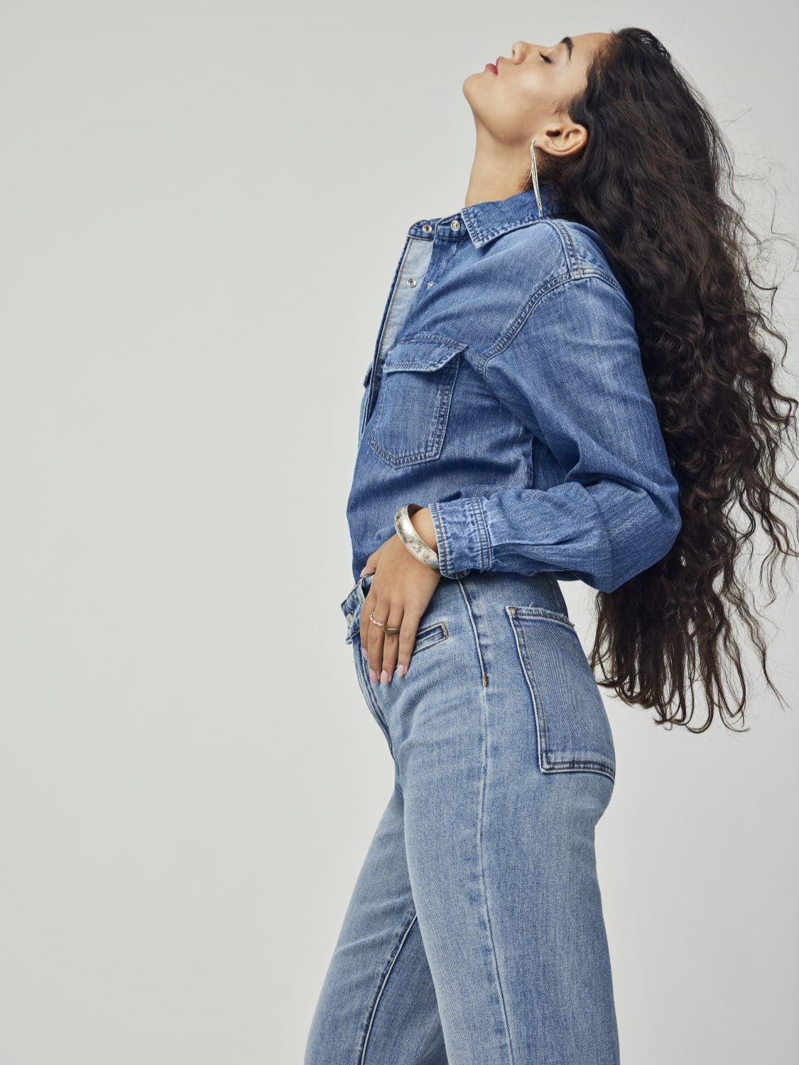 Shop the Look Dark Blue Denim