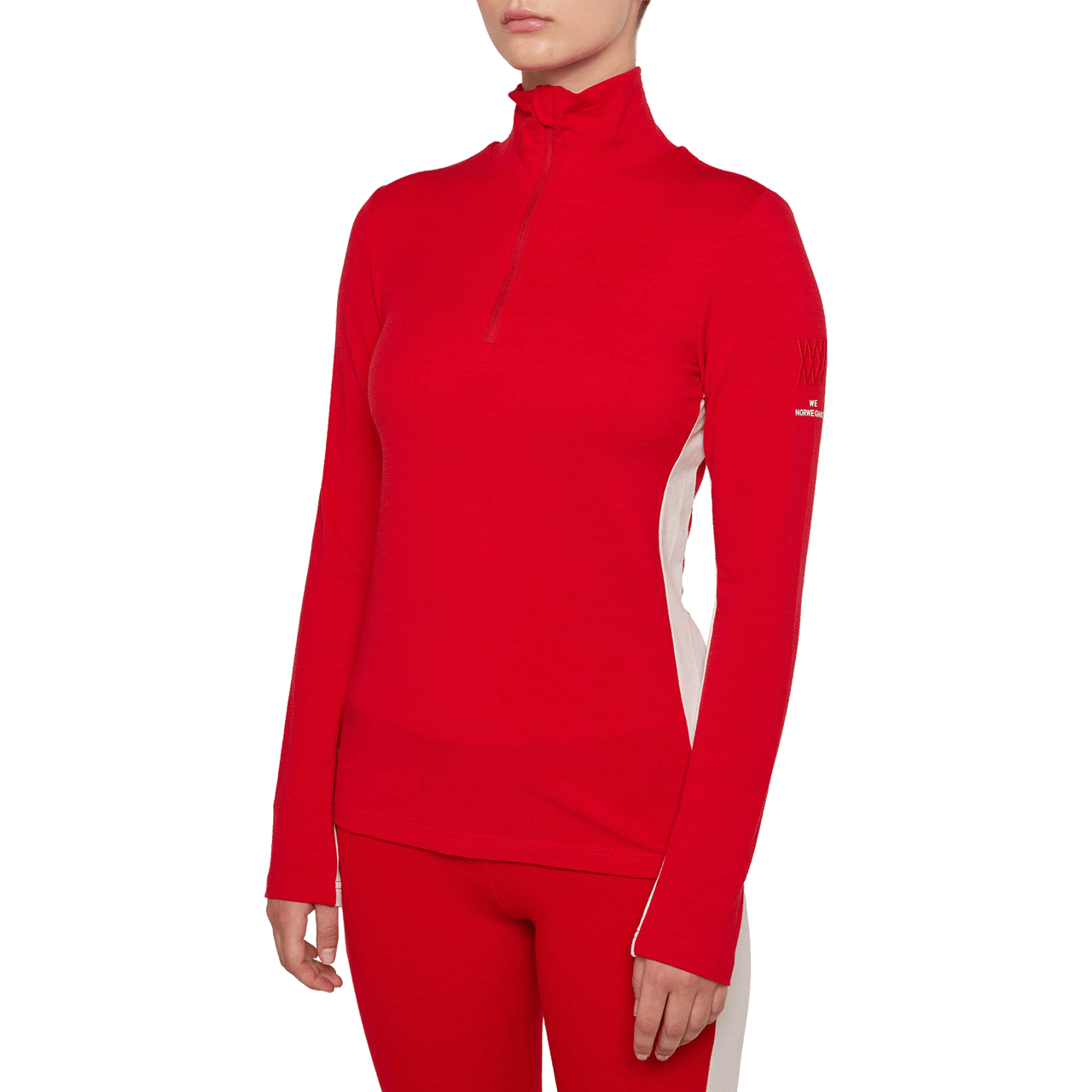 We Norwegians Damen Merino Skishirt VOSS red | We Norwegians Skibekleidung Damen | We Norwegians | W | Brands | XSPO-Fashion