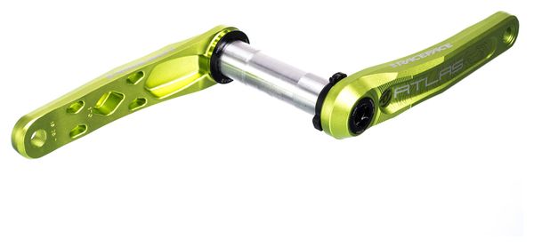Manivelles Race Face Atlas Cinch Direct-Mount (sans boitier) Vert