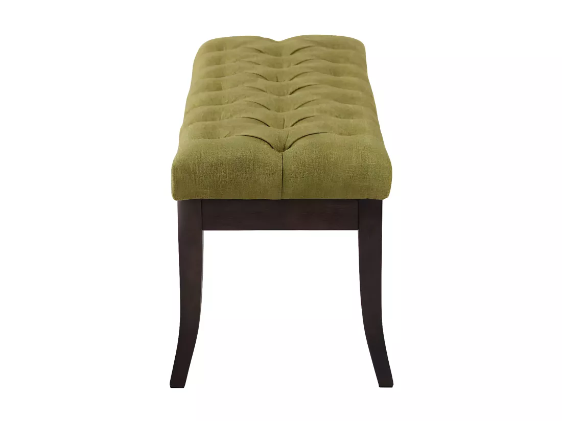Banquette - Tissu & Bois - Vert - Ramses