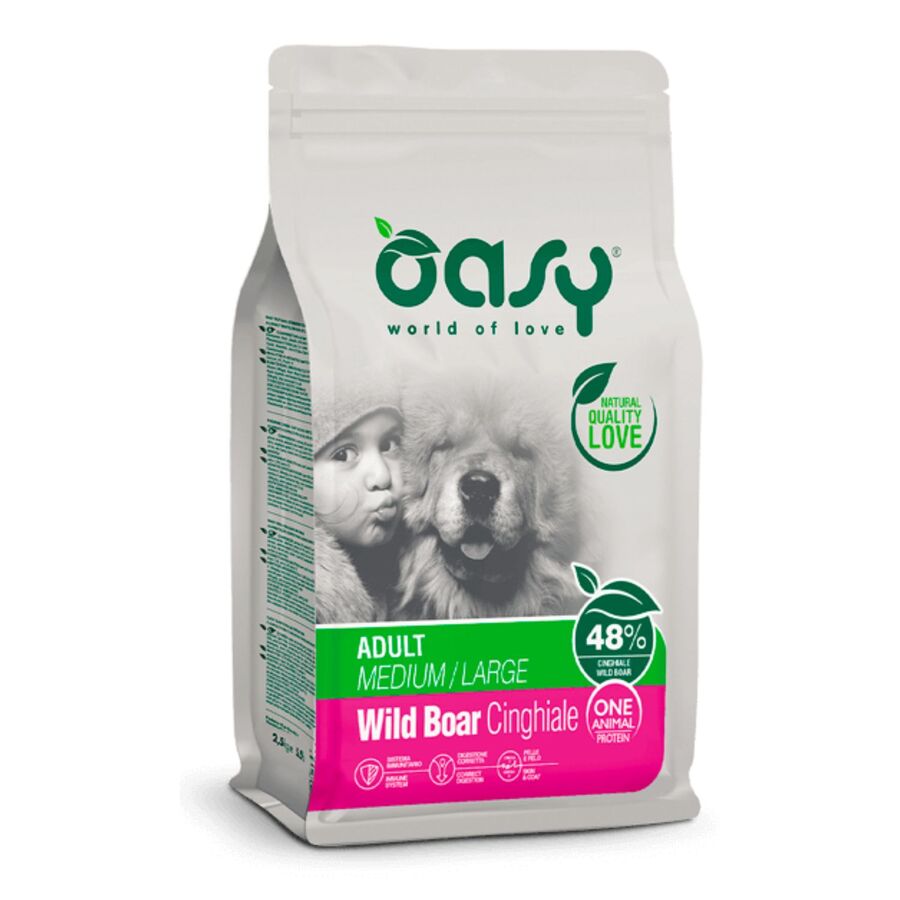 OASY ONE PRO ADULT DOG M/L JAVALI 12 KG