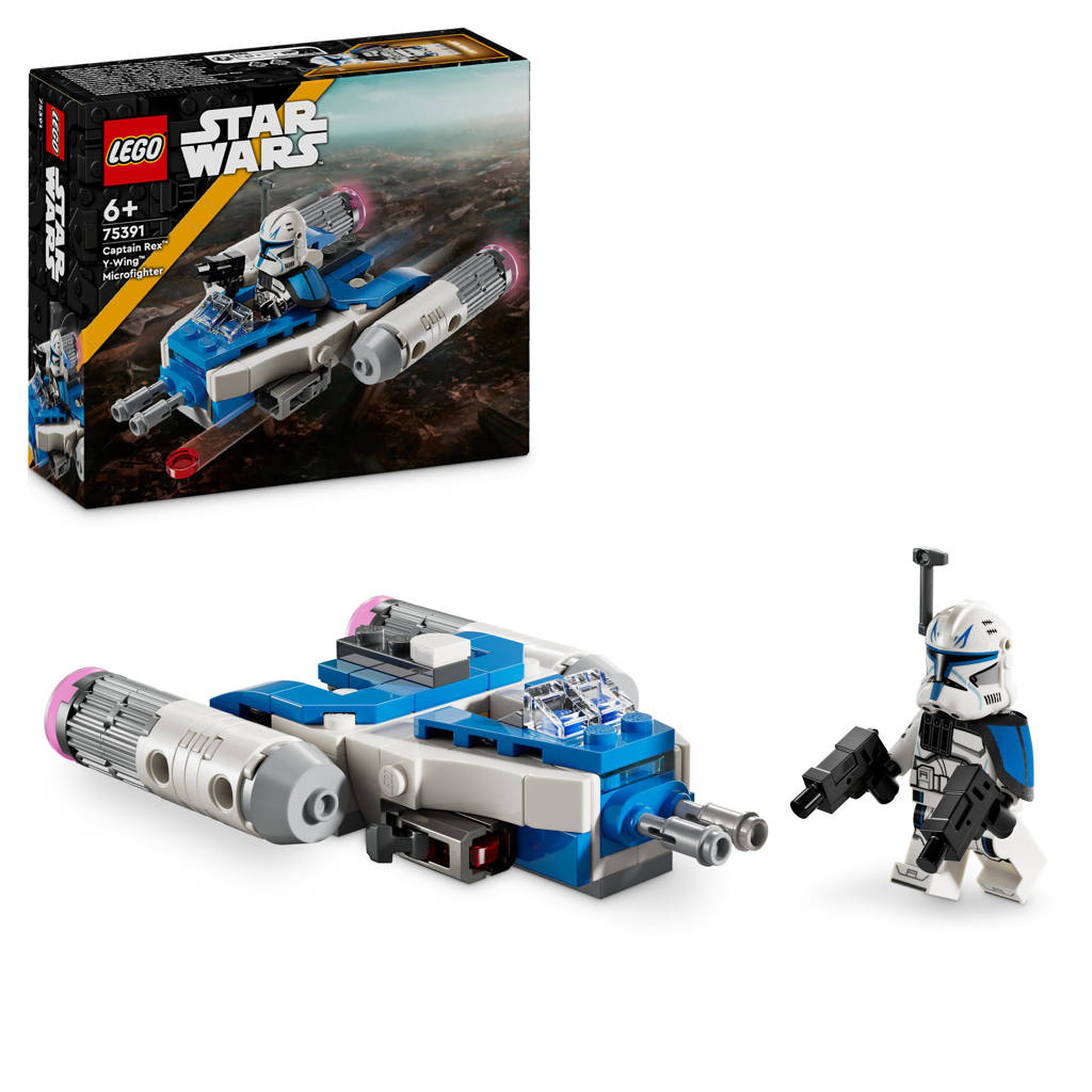 Star warsThe Clone Wars Captain Rex Y-wing microfighter Bouwbaar Speelgoed 75391