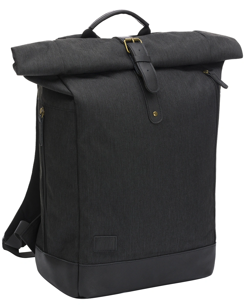 Wickelrucksack BERLIN X (39x16x53) in schwarz