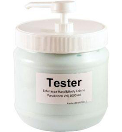 Jacob Hooy Echinacea Hand & Body Creme Tester (1000 ml)