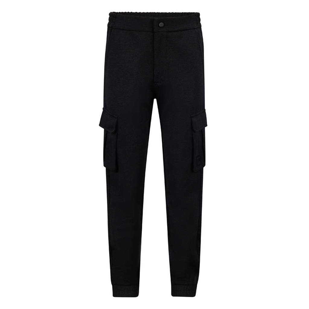Retour Jeans tapered cargo broek grijs