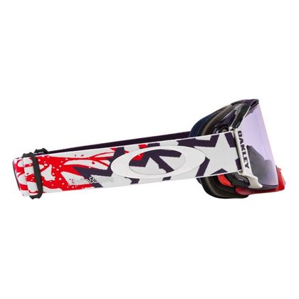 Masque cross Oakley AIRBRAKE MX TLD RWD STARS ECRAN LOW LIGHT 2023 - Gris