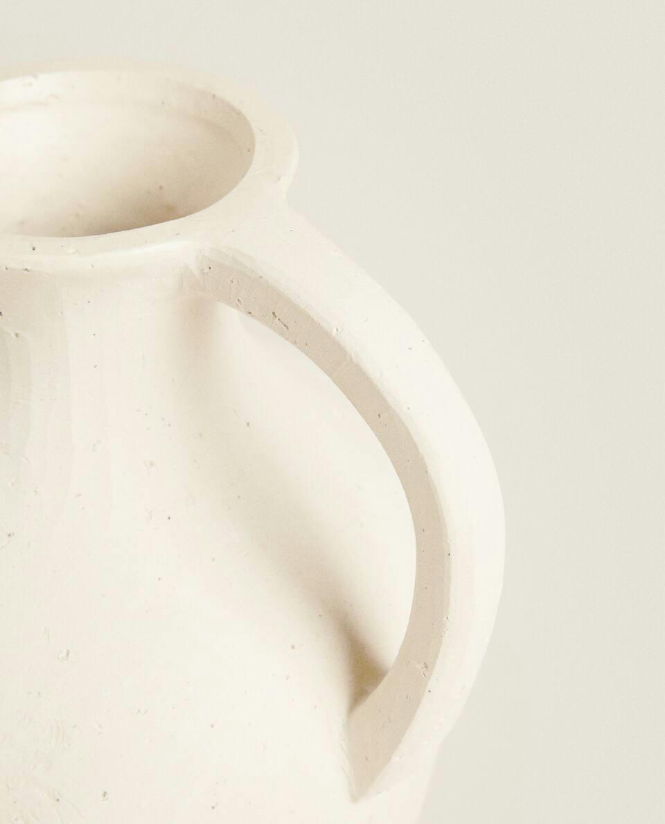 VASO DE CERÂMICA COM ALÇA