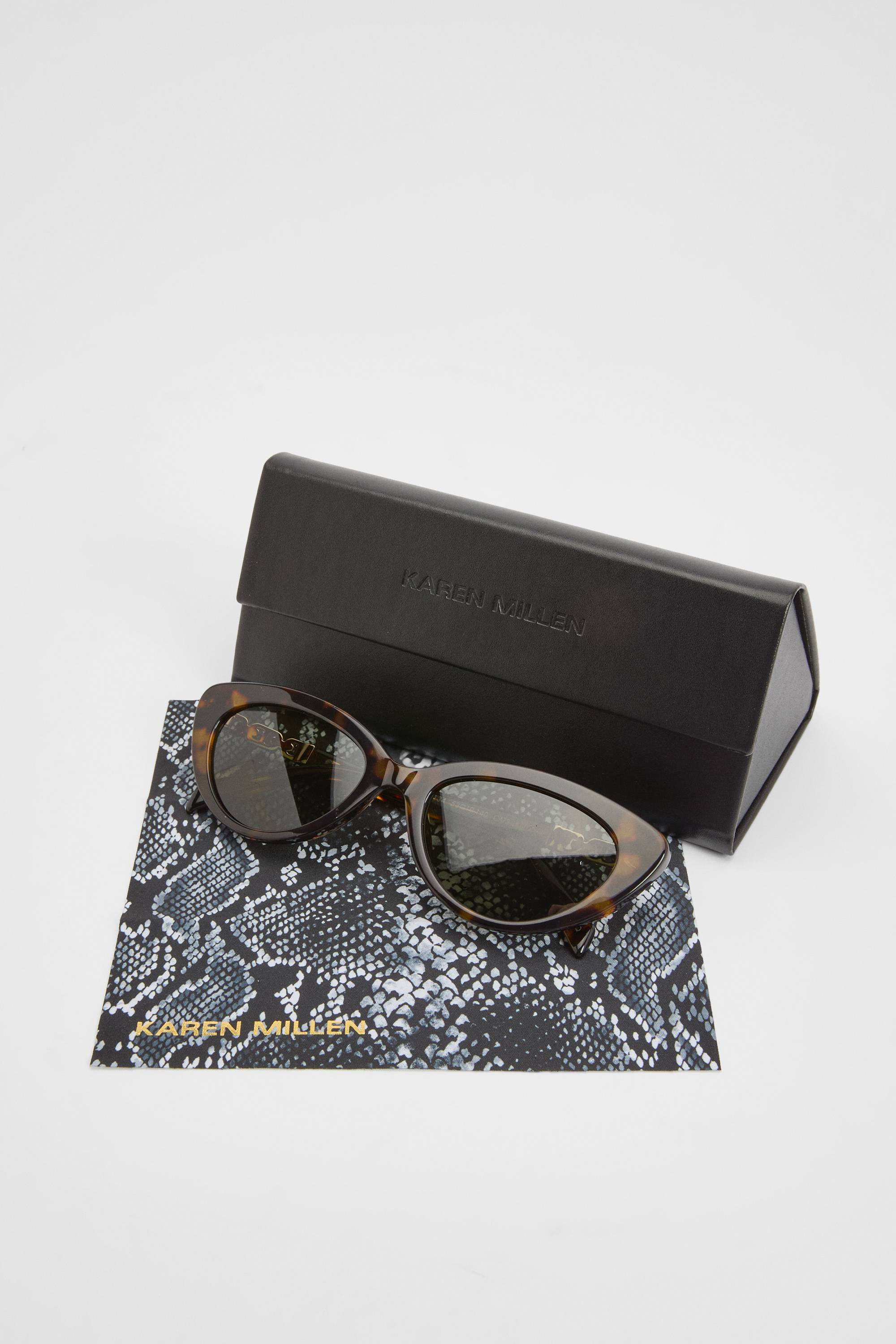 KarenMillen Lunettes De Soleil Œil-de-chat