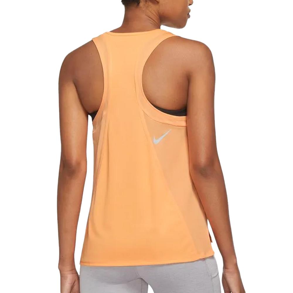 Nike Débardeur Orange Femme Nike Singlet