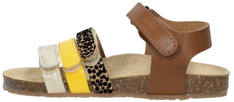 Keq Meiden Sandalen cognac
