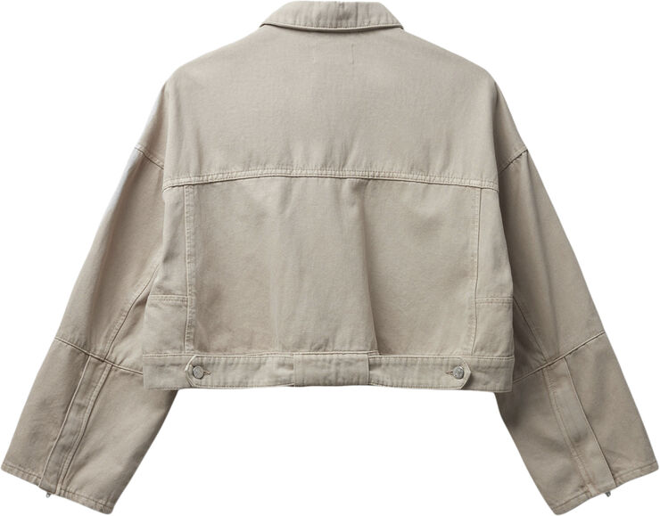 Blanche Dalles-BL Jacket Oxford tan