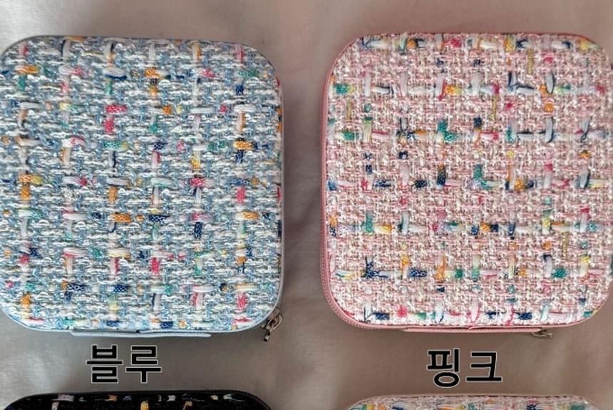 SeoulMall - Tweed sieradenzakje