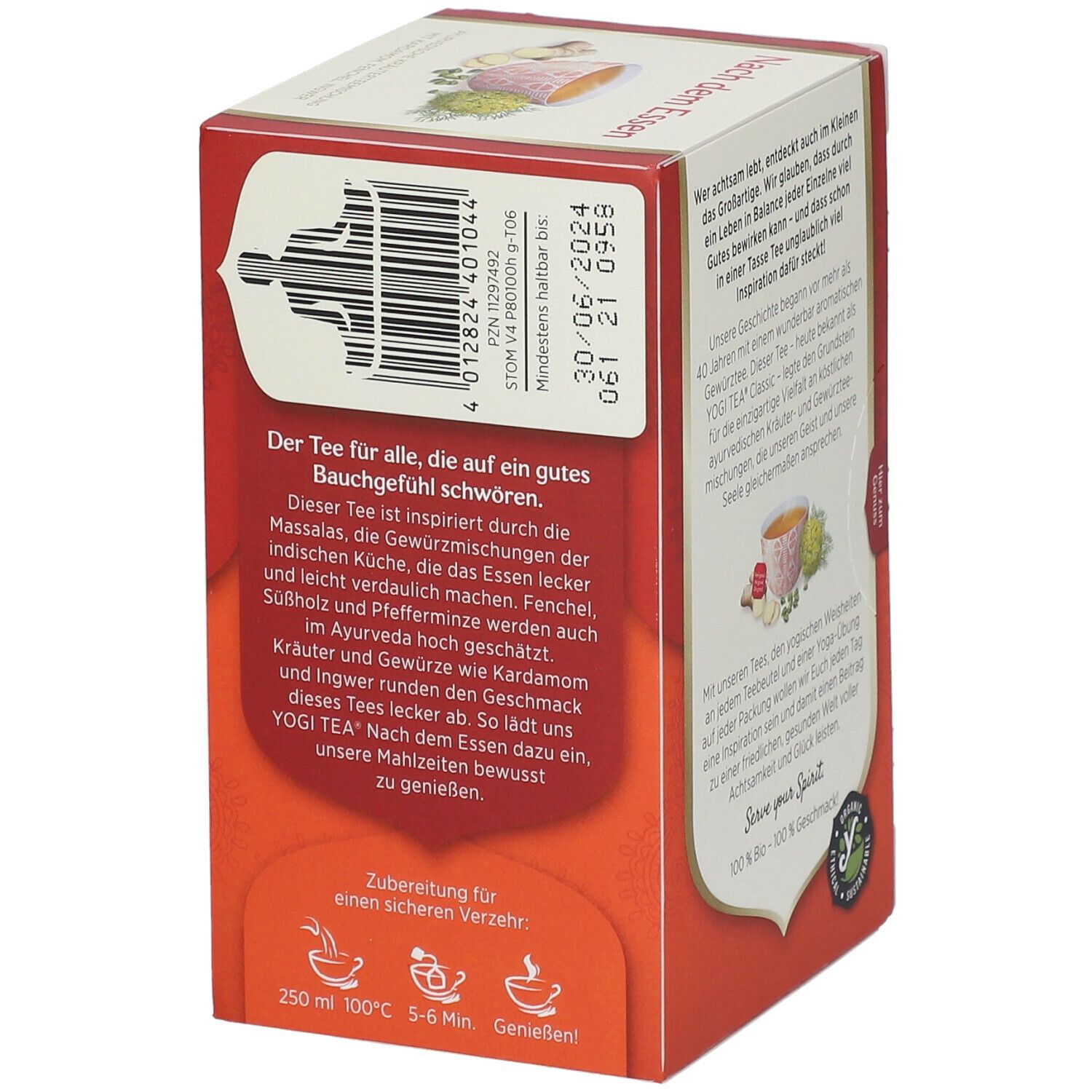 YOGI TEA® Nach dem Essen, Bio Kräutertee