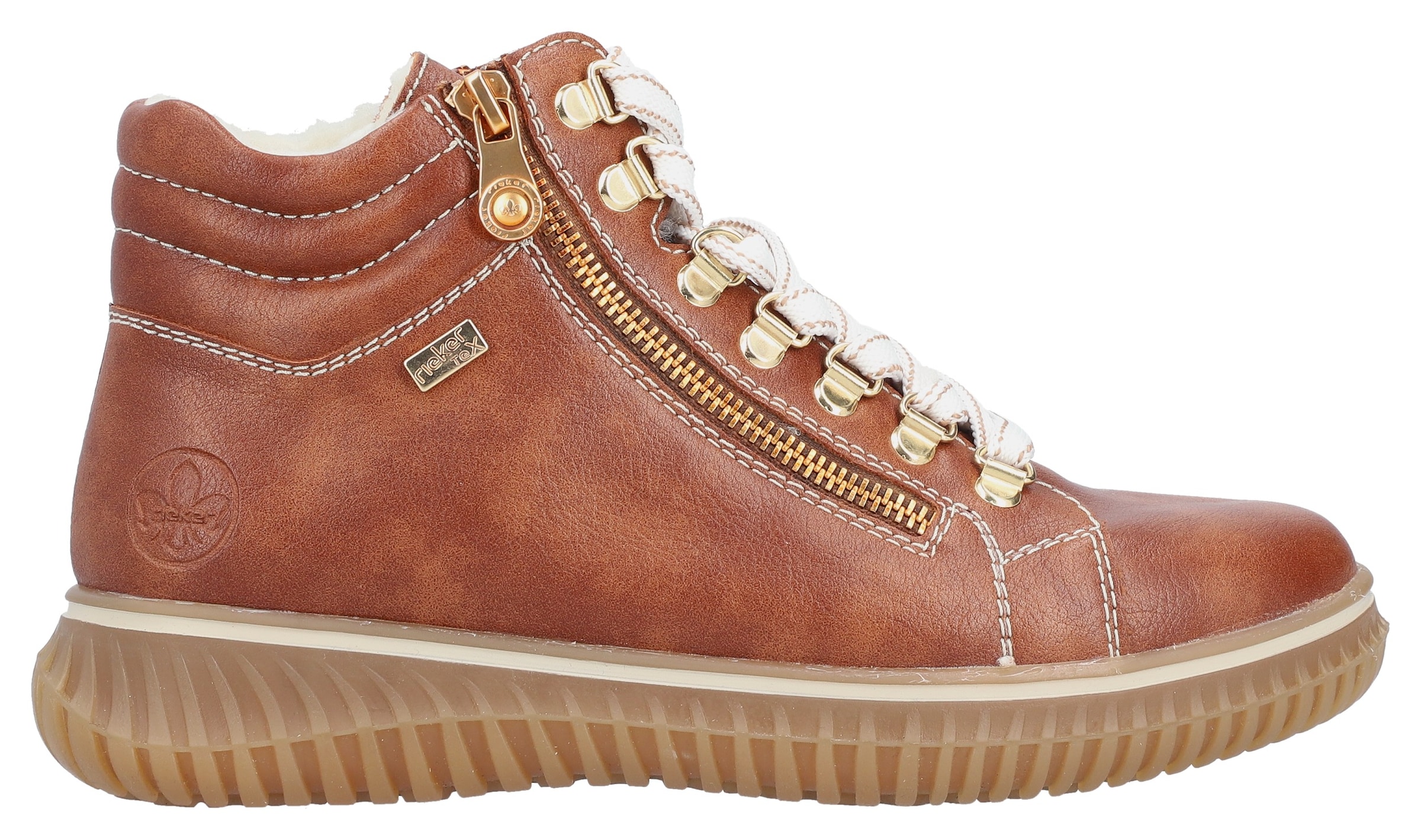 Rieker Winterboots  , Schnürboots, Stiefelette mit wasserabweisender riekerTEX-Membran