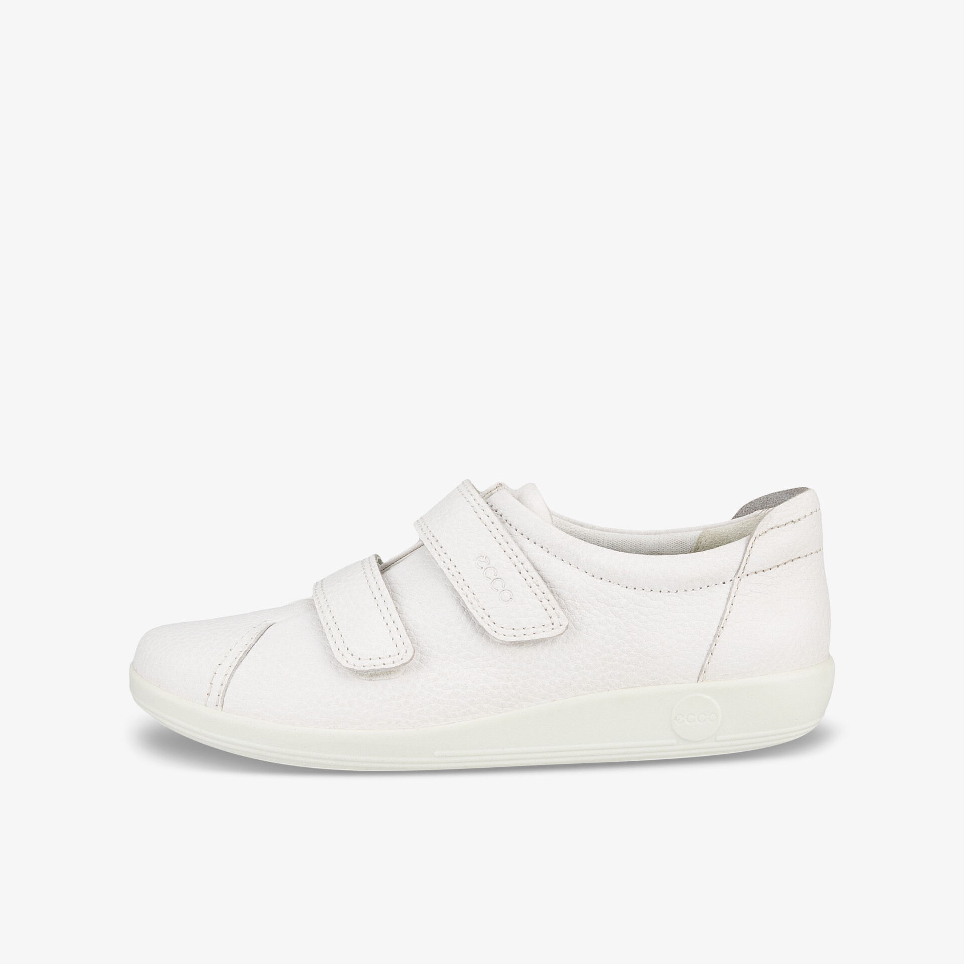 ecco Soft 2.0 Damen Slipper weiß