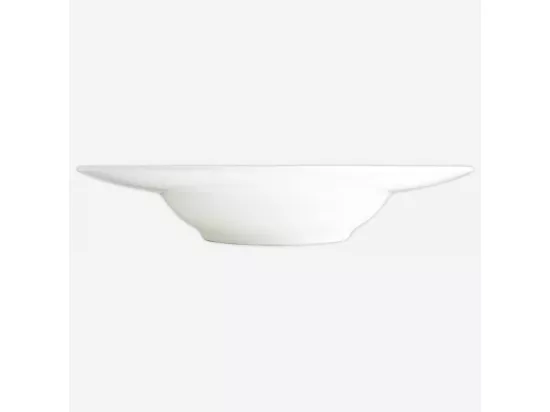 HABITAT - Assiette à risotto en porcelaine - 30 cm - Blanc (Lot de 2) - Taidu