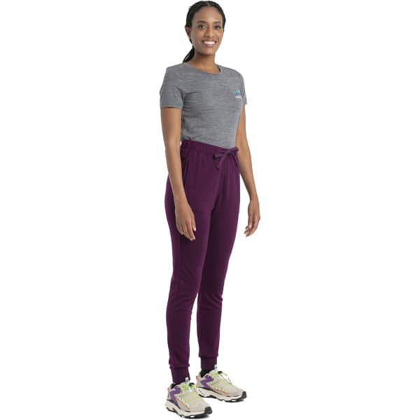 Jogging ICEBREAKER W MER CRUSH II PANTS NIGHTSHADE