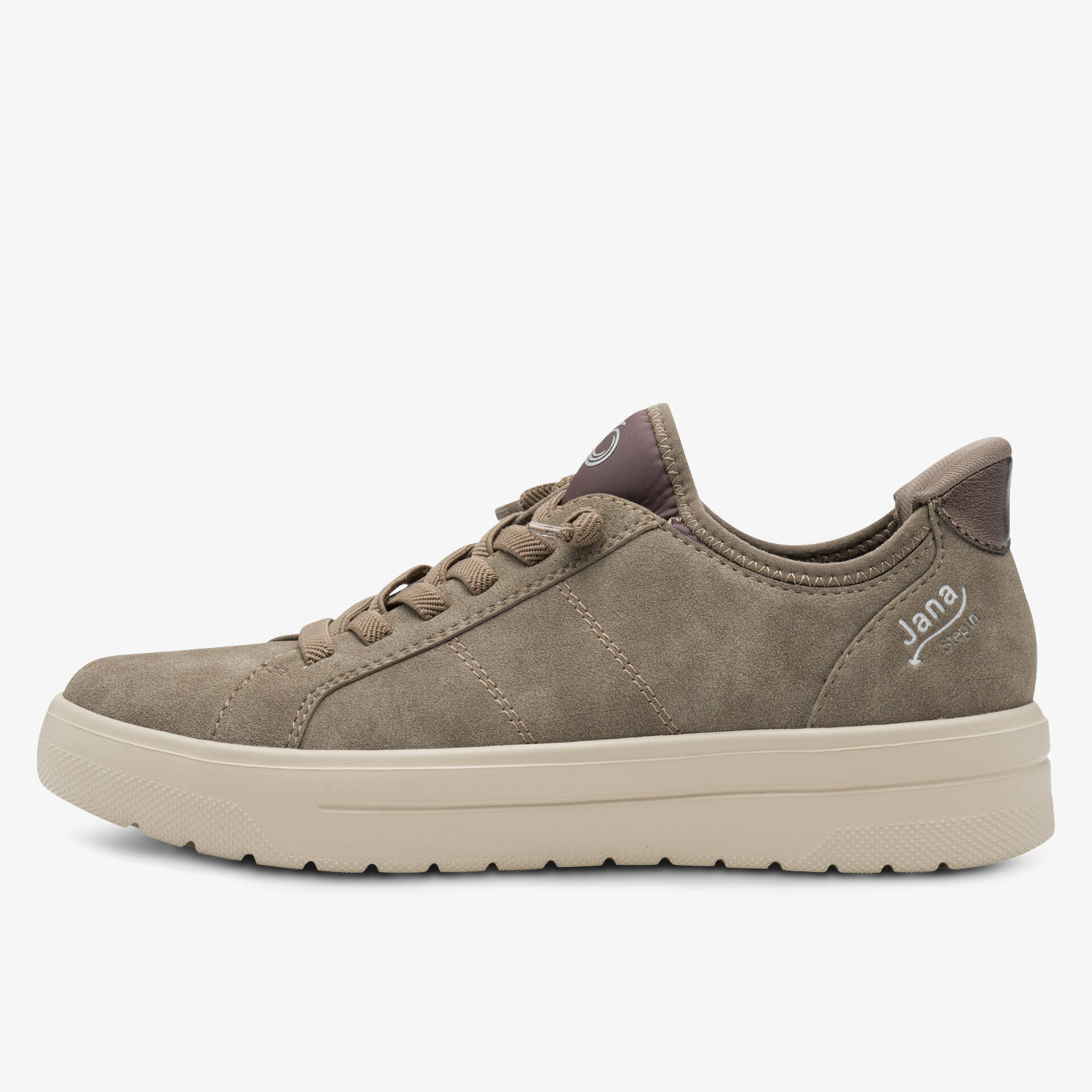 Jana Damen Sneaker grau