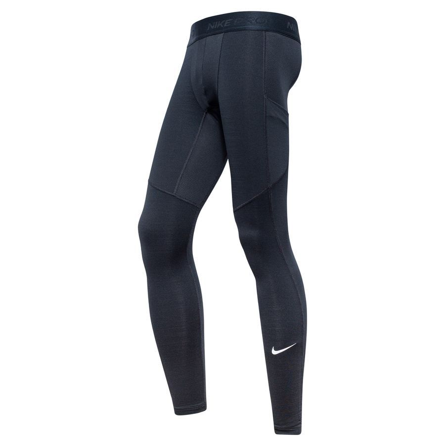 Nike Pro Collant Warm - Noir/Blanc