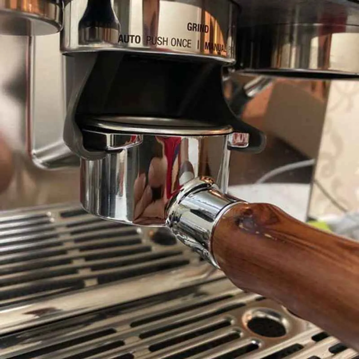 Poignée expresso inox Universal 54mm