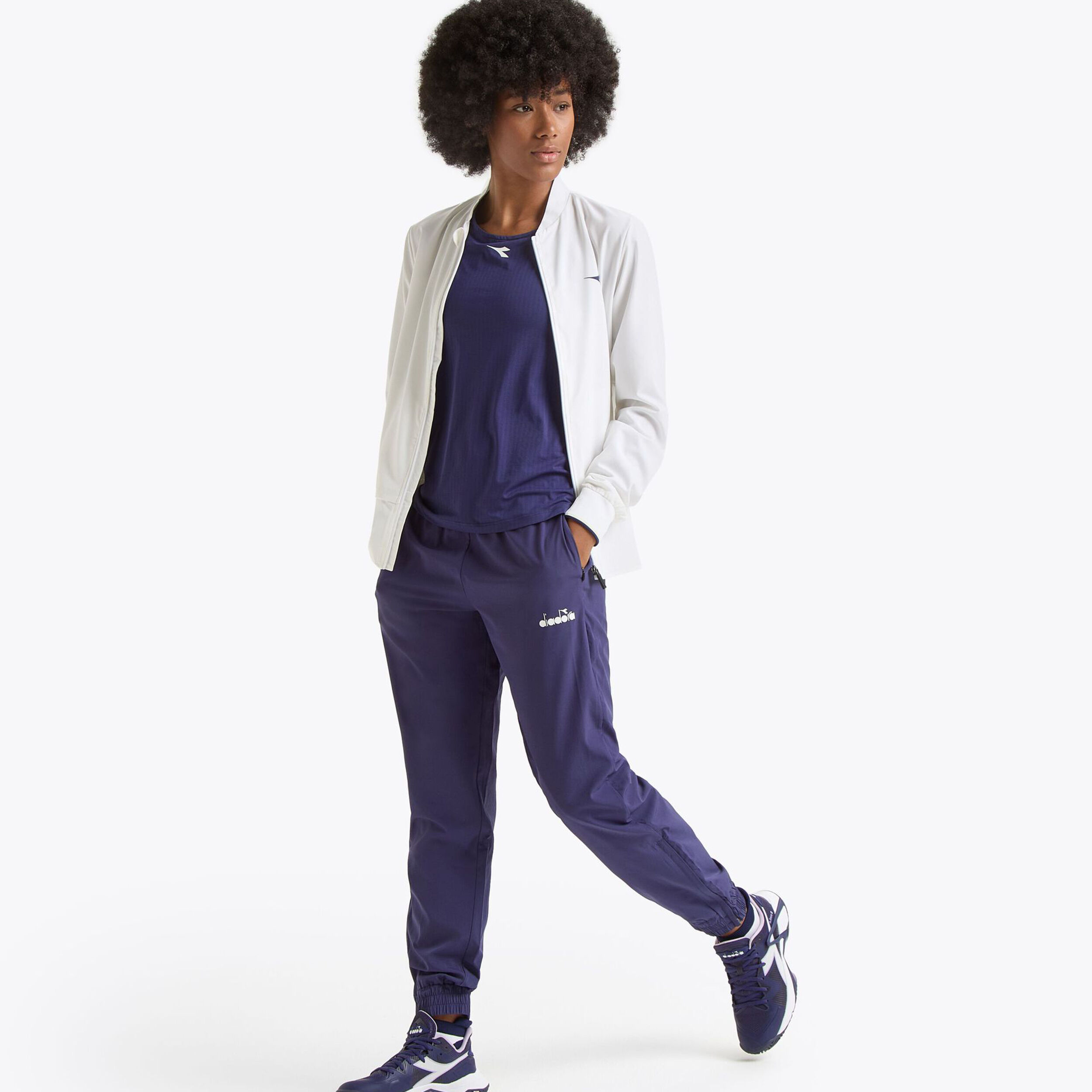Diadora Icon Pantalon Survêtement Femmes - Bleu