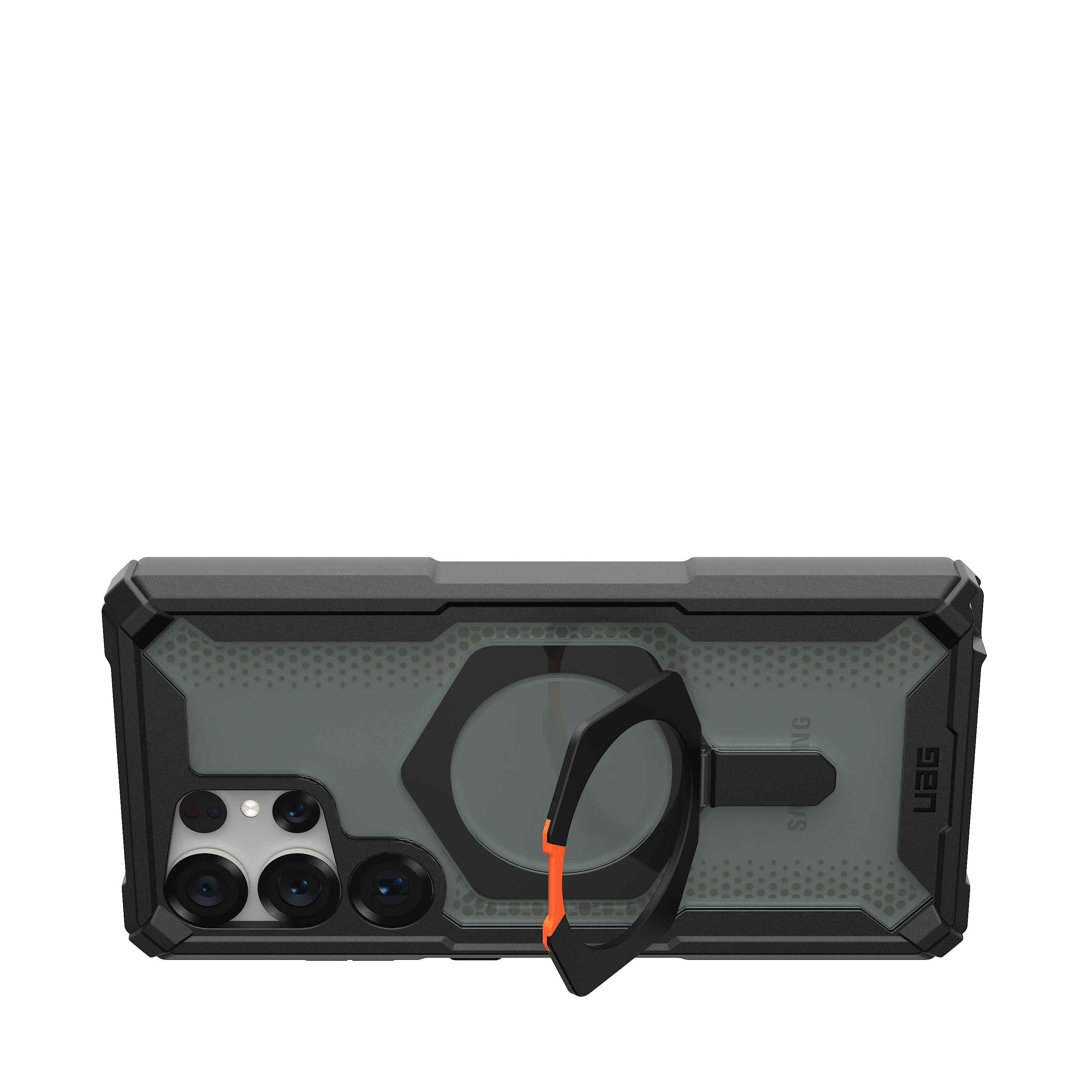 Samsung Galaxy S25 Ultra Schutzhülle Plasma XTE MagSafe-Modul (214467114097) - Transparent / Schwarz