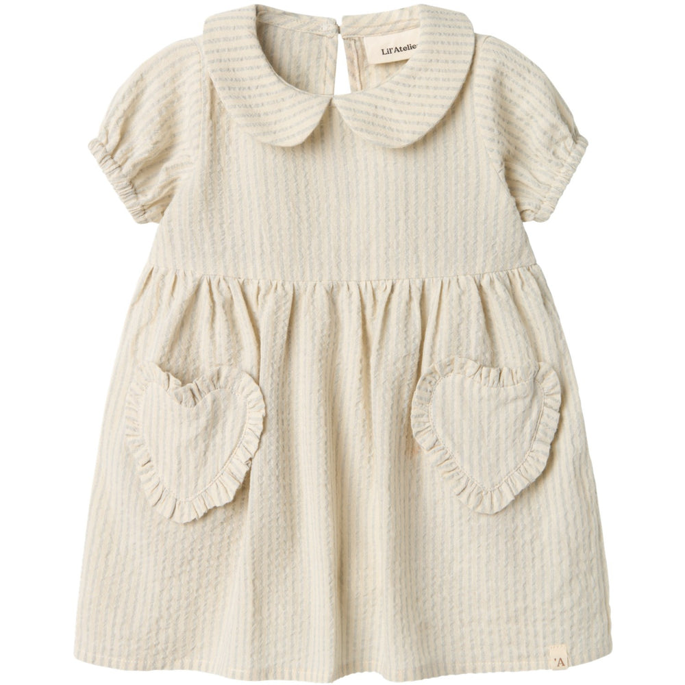 Køb Lil'Atelier Vapor Blue Folly Loose Body Kjole