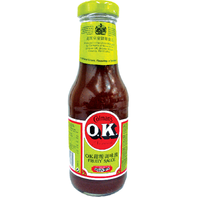 Colman's O.K. Fruitige Saus 335g