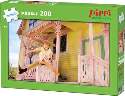 Kärnan Pippi Langstrømpe Puslespill 200 Biter