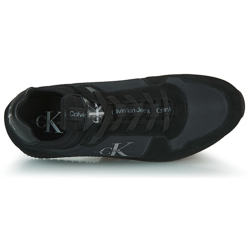 Calvin Klein Jeans - RUNNER SOCK LACEUP NY-LTH - Noir